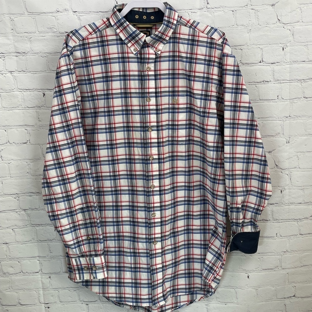 Noble Outfitters Long Sleeve Button Up Shirt Large - Picture 1 of 14